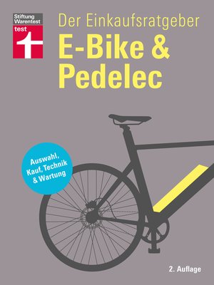 cover image of E-Bike & Pedelec